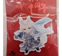 Aimants de réfrigérateur Personnages la série Nezha, décorations magnétiques en Acrylique, Cadeaux for Les Fans cinéma, B(E)