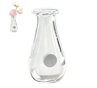 Aimants de réfrigérateur pour vase - Petite décoration en verre, kit de bouteille magnétique de 2 cm pour présenter, mini vase mignon, ensemble de décoration de cuisine avec forte tenue, support de