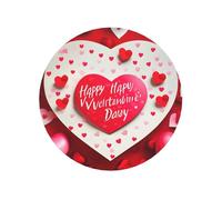 Aimants de réfrigérateur solides avec impression « Happy Valentine's Day », pour cuisine, tableau blanc, bureau, casier
