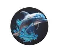 Aimants de réfrigérateur uniques avec impression 3D en forme de dauphin pour la maison, la cuisine, le bureau, accessoires pour décoration de cadeaux