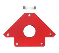 Aimants de soudage magnétique Support de soudage Positionneur Triangle | Triangle de positionnement magnétique de soudure avec coque anti-collision pour joints multi-angles de 30 à 135 degrés