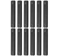 Aimants d'écran - Garniture de fixation en sans outil, 12 adaptateurs adhésifs à clips de bande, unité de montage de cadre de filet, support de tension de bande magnétique | Quincaillerie de