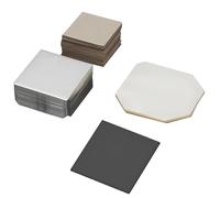 Aimants en Acrylique/Carton, matériaux adaptés aux aimants de réfrigérateur carrés, pour Divers projets d'artisanat. 1000sets-Cardboard-2.5 * 2.5in