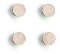 Aimants En Bois, 2,2 Cm, Ensemble De 4