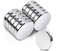 Aimants en néodyme, 10 pièces 14x3 mm petits aimants extra forts, aimants pour tableaux magnétiques, aimants ronds puissants pour aimants de terres rares de réfrigérateur