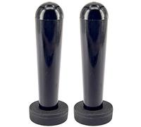 Aimants en néodyme caoutchoutés pour voiture - Outil magnétique - Disque - Aimant rond en caoutchouc avec poignée pour film de voiture (2 aimants, Ø 22 mm - 5 kg)