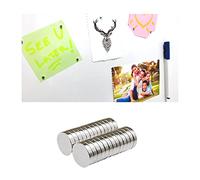 Aimants en Néodyme Très Puissants, Aimants pour Réfrigérateur, Aimants pour Le Bricolage, L'artisanat, Le Stockage et Le Bureau, Aimants pour la Maison, la Pêche Magnétique, Tailles, (20, 10x3mm)