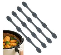 Aimants en papier four, friteuse à air, clip pour friteuse à air magnétique, résistant à la chaleur, sûr - support magnétique pour doublure panier en fer - pour maison dortoir bureaux appartement Fe