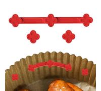 Aimants en silicone pour friteuse à air | Support magnétique sûr et résistant à la chaleur Airfryer, verrouillage pour papier de cuisson qui le maintient en place | Pour maison, bureau, cuisine