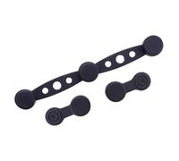 Aimants Liner Friteuse à air, boucle en silicone, support de remplacement, accessoire pratique qui empêche le papier de couvrir les aliments, compatible avec les modèles