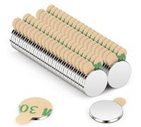 Aimants néodyme Wukong 10x1mm | Lot de 80 Mini aimants Ronds extrêmement puissants pour Tableau magnétique, Tableau magnétique, réfrigérateur, travaux manuels, Bureau, Cuisine