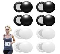 Aimants Pour Dossard De Course - Ensemble De Fixations Magnétiques Antidérapantes | Accessoires D'entraînement De Compétition De Course À Pied, Support De Sport De Danse De Cyclisme Sur Piste, Clips D