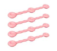 Aimants pour friteuse à air chaud, 4 feuilles de cuisson en silicone avec fonction de sécurité, fermeture magnétique | pour préparation de repas, camping, dortoir, cuisine, cuisine à la maison
