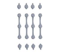 Aimants pour friteuse à air pour papier sulfuré - Presse-papiers magnétique pour friteuses à air, 4 pièces accessoires de cuisine résistants à la chaleur et adaptés aux aliments pour ragoûts,