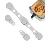 Aimants Pour Friteuse À Air - Silicone De Qualité Alimentaire 10,2x1,4x0,65 Cm | Clip De Fixation De Doublure En Papier Résistant Aux Hautes Températures | Accessoires De Boucle En Silicone Réutilisab