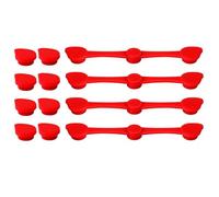Aimants Pour Panier Air Fryer,Lot Multiples Attaches Silicone Magnétiques - Sécurité Cuisine Familiale Préparation Repas Snacks Rapides Petits Espaces
