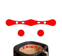 Aimants pour papier de cuisson Air Fryer - Clip en silicone | Chauffage d'Appoint pour Petit Espace Ventilateur - Pour bloquer le papier et éviter les brûlures