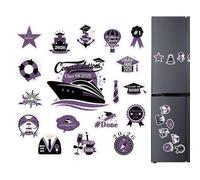 Aimants pour Porte De Croisière De Graduation - De Longue durée, inspirant, étanche | Décorations Porte croisière Graduation | pour Fête De Cabine Carnaval Étudiants Et