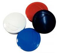 Aimants - Ronds - 32mm diamètre - 4 couleurs assorties - Pour tableau - Wonday