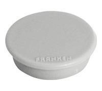 Aimants ronds - FRANKEN - 13 mm - Paquet de 10 - Force adhésive 100 g - Couleur gris