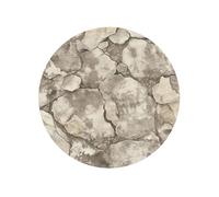 Aimants ronds magnétiques pour réfrigérateur de cuisine avec surface en pierre érodée ancienne avec magnétisme durable