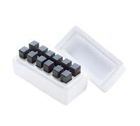 Aimants staumacaux nus Kamer (x12) Gris 15x55 mm