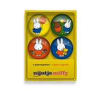 Aimants verre Miffy Magic Touch of the Dutch (x4) Multicolore TU