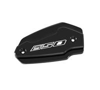 Aimazom Couvercle de Bocal Réservoir Frein pour KA&WASAKI Z650 Z650RS pour Ninja 650 Bouchon De Réservoir De Liquide De Frein Avant Et d'embrayage Moto(Le Noir,for 600)