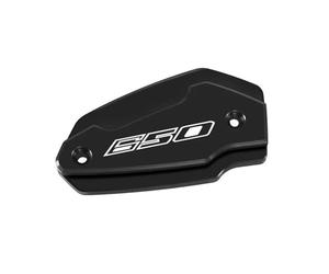 Aimazom Couvercle de Bocal Réservoir Frein pour KA&WASAKI Z650 Z650RS pour Ninja 650 Bouchon De Réservoir De Liquide De Frein Avant Et d'embrayage Moto(Le Noir,for 600)