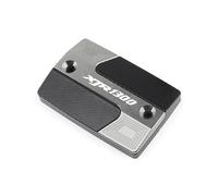 Aimazom Couvercle de Bocal Réservoir Frein pour Ya&MAHA XJR1300 XJR 1300 Couvercle De Bouchon De Réservoir De Liquide De Frein Avant De Moto(Grey,1 pièce)