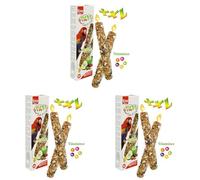 Aime Baguettes aux Fruits/Noix pour Perroquets/Friandises pour Oiseaux/2 Baguettes XXL (Lot de 3)