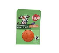 Aime Balle pour Chien Caoutchouc 100% Naturel, Durable, Résistant 6 cm