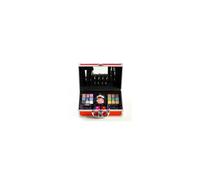 Aime Beauty Red Case 24 Lidschatten + Lip Pinsel + Pinsel + Augenbrauenpinsel