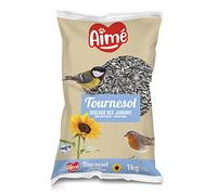 Aime - Bird Food - Sky and Garden Bird Seeds - Sunflower Seeds - 1kg Bag
