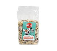 Aimé | Biscuits Petits Os 500g | Nourriture et Supplément Quotidien à base de Calcium destiné au Chiot et Petit Chien | Récompenses, Friandises Sans Conservateurs