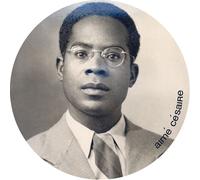 Aimé Cesaire (5x5cm) - Sticker/Autocollant