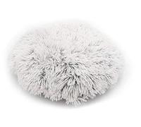 Aime Coussin Rond Fourrure Extra Longue pour Chat/Petit Chien Panier Couchage Confort Doux Taille S