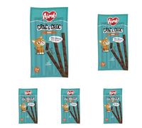 Aime - Crac et Croc, Friandise pour Chat Saveur Dinde, Nourriture pour Chats en Bâtonnets, Riche en Dinde, sans Céréales, A Donner en Complément de l'Alimentation (Lot de 5)