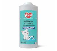 Aimé Désodorisant litière Hygiène chat 100 % naturel Marine 700 ml