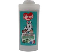Aimé | Désodorisant Litière rongeur Anti Odeurs 700ml | Granulés Absorbeur d'Odeurs Fabriqués à partir de Tobermorite | Désodorisant pour Litière à Rongeur qui Absorbe les Odeurs | Senteur Eucalyptus