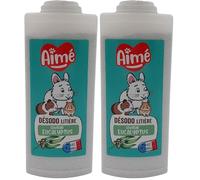 Aimé | Désodorisant Litière Rongeur Anti Odeurs 700ml | Granulés Absorbeur d'Odeurs Fabriqués à partir de Tobermorite | Désodorisant pour Litière à Rongeur Qui Absorbe Les Odeurs | Senteur Eucalyptus