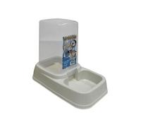 AIME Distributeur 2en1 croquettes et eau Pour chat et chien