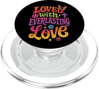 Aimé d'un Amour éternel, Dieu Jésus, Foi chrétienne PopSockets PopGrip pour MagSafe