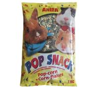 Aime Friandise pour Lapins/Rongeurs/Pop Snack/Snack Savoureux Mélange de Pop Corn/Corn Flakes
