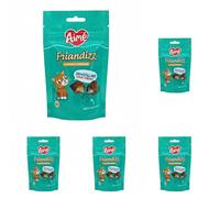 Aime Friandizz, Friandise pour Chat au Poulet Fromage, Nourriture pour Chat Adulte, Aliment Complémentaire Croustillant au Coeur Fondant, sans Sucres & Arômes Artificiels ajoutés, 15 Pièces/Jour