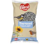 Aimé Graines De Tournesol Oiseaux Des Jardins 1kg
