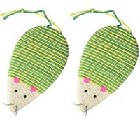 Aime Griffoir XXL Souris Verte Plate 34X18Cm 1 Unité (Lot de 2)