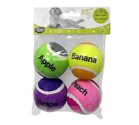 Aime Jouet Balle Tennis Fruite 6 cm pour Chien G