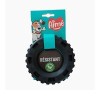 Aimé - Jouet Chien - Gamme Cronos - Jouet chien d'Occupation - Pneu pour Chien - Avec un Réservoir à Friandises pour Chien - Végétal et Naturel - 15 cm - Jouet Ultra Résistant - Fabrication Européenne