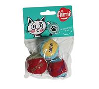 Aimé – Jouet pour chat – 3 balles en toile de jute